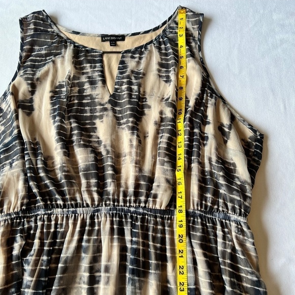Lane Bryant maxi tie dye ombré dress - Picture 8 of 11